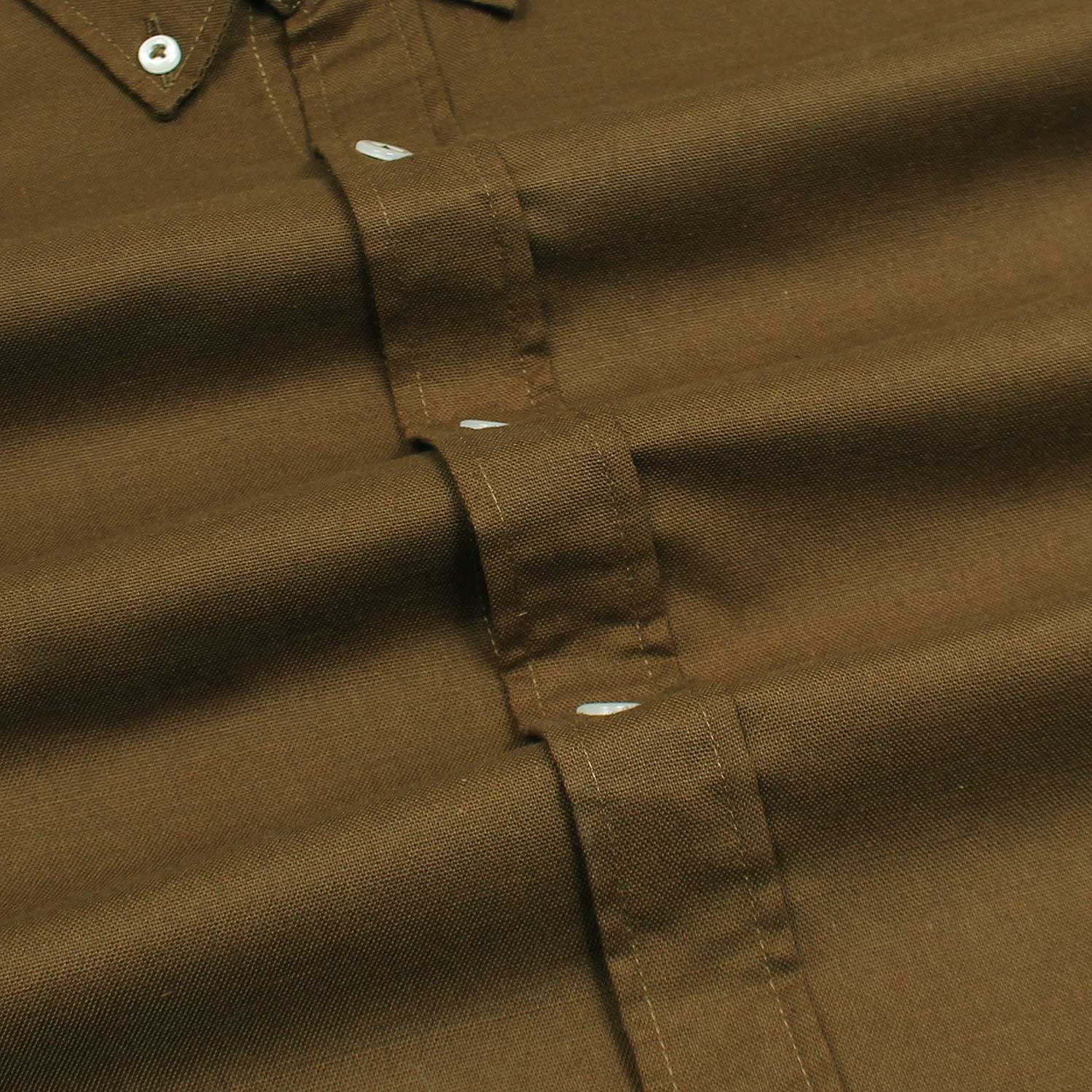 Chocolate Brown Oxford Shirt - J10