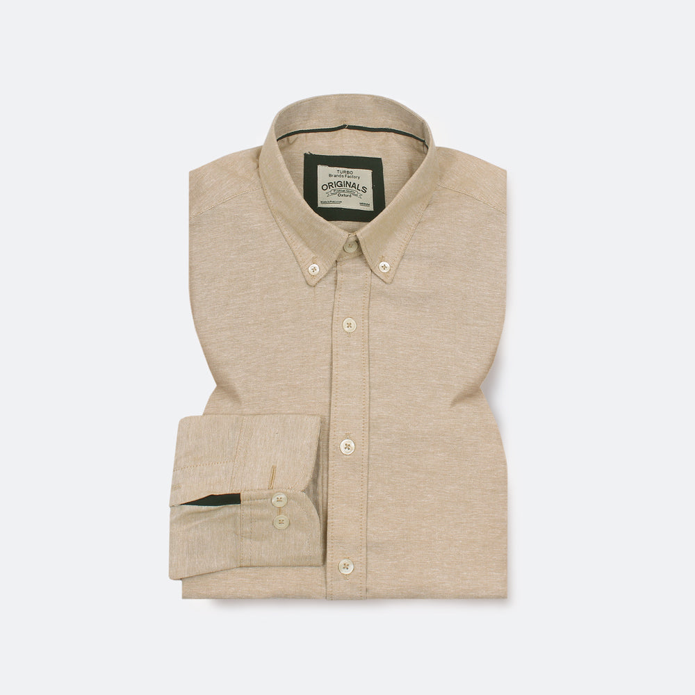 Double Tone Oyster Pink Oxford Shirt - Jamclo Originals