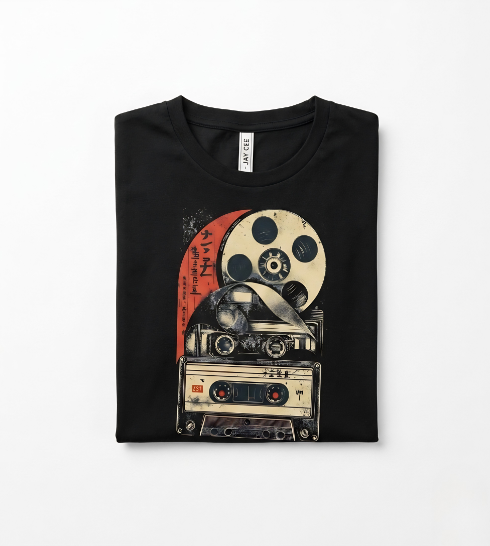 Tape Men’s Black Graphic Tee