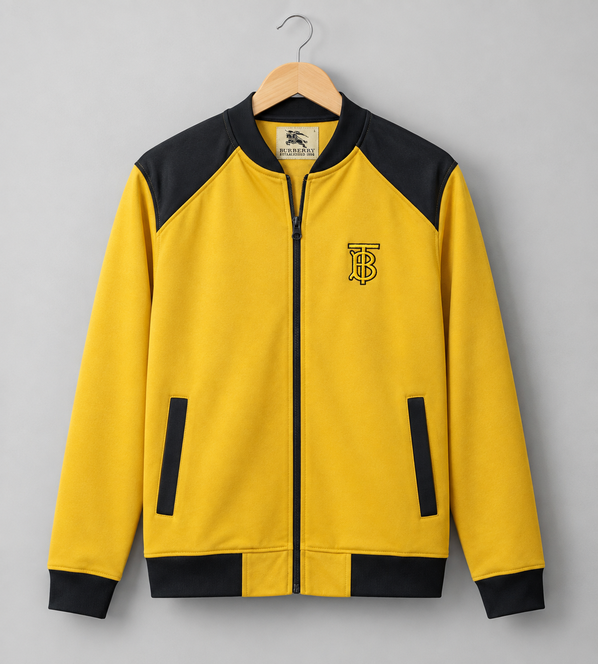 Top Winter Premium Zipper Jacket SunFlower Yellow