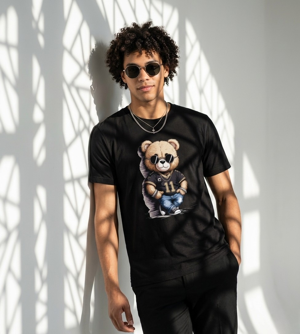 Men’s Black Graphic Tee (Copy)