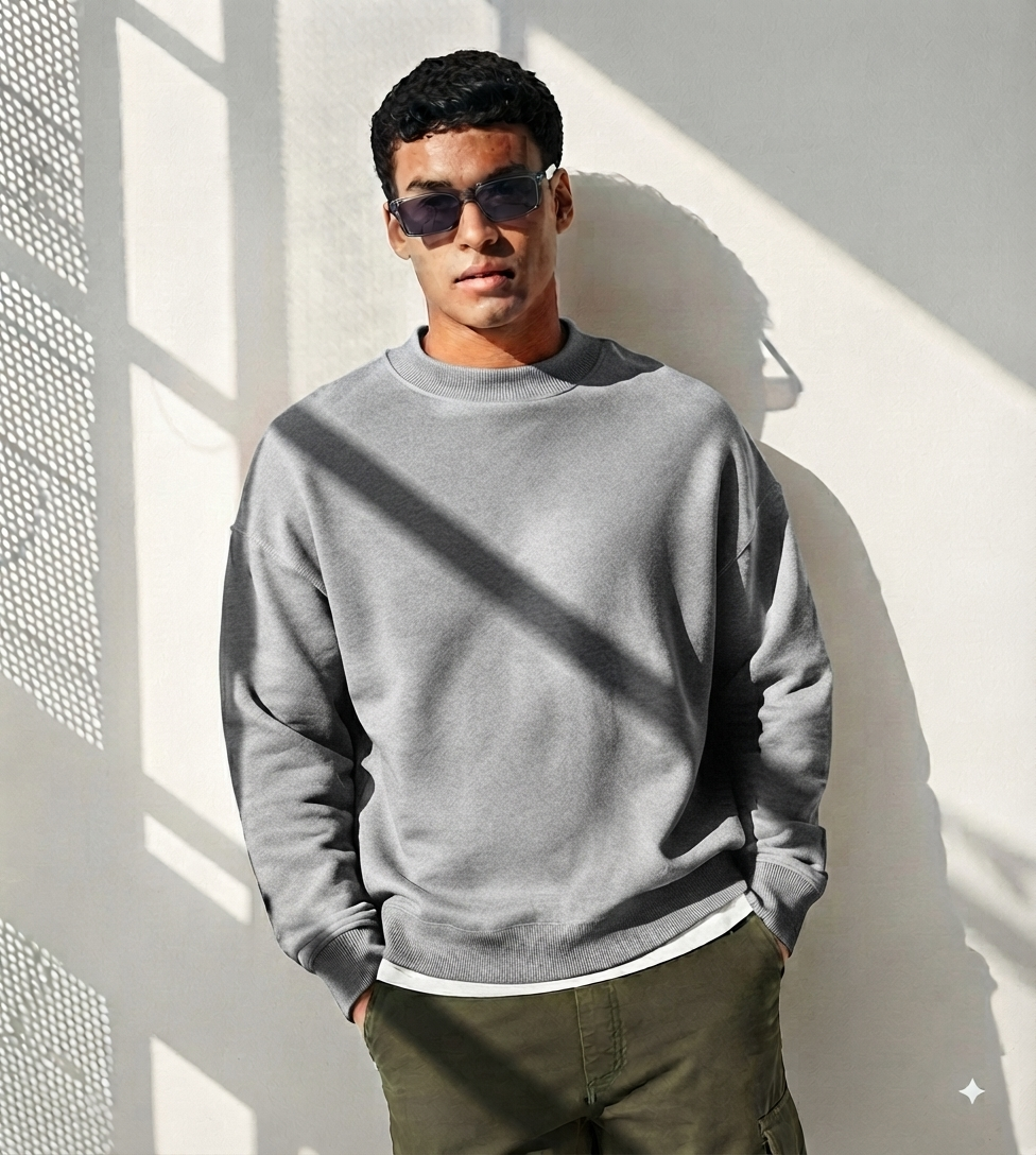 Hyder Grey Sweat Shirt
