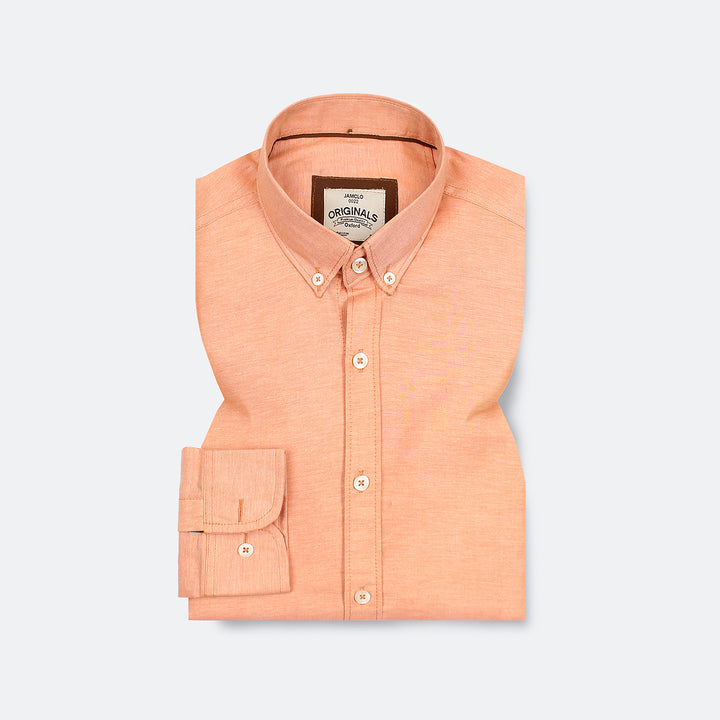 Peach Oxford Shirt