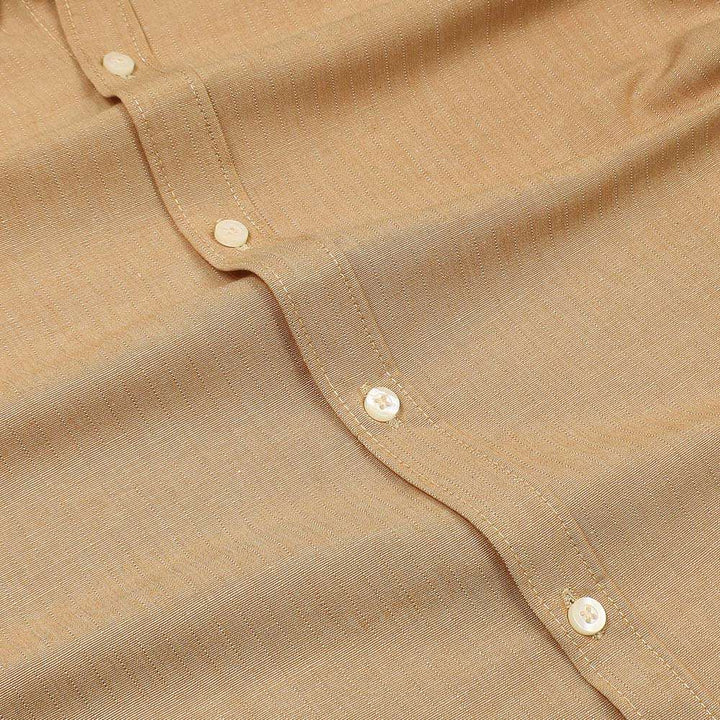 Latte Oxford Shirt