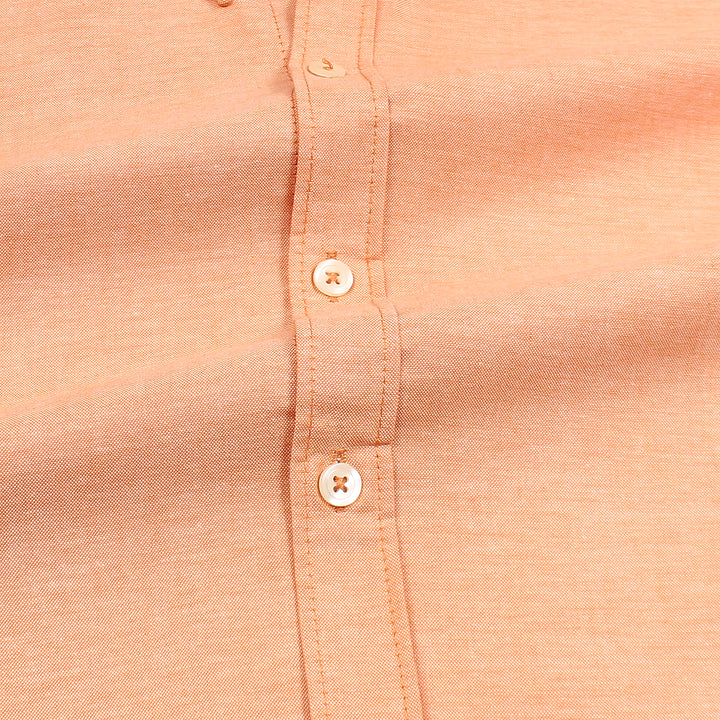 Peach Oxford Shirt