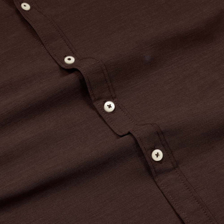 Cocoa Brown Oxford Shirt