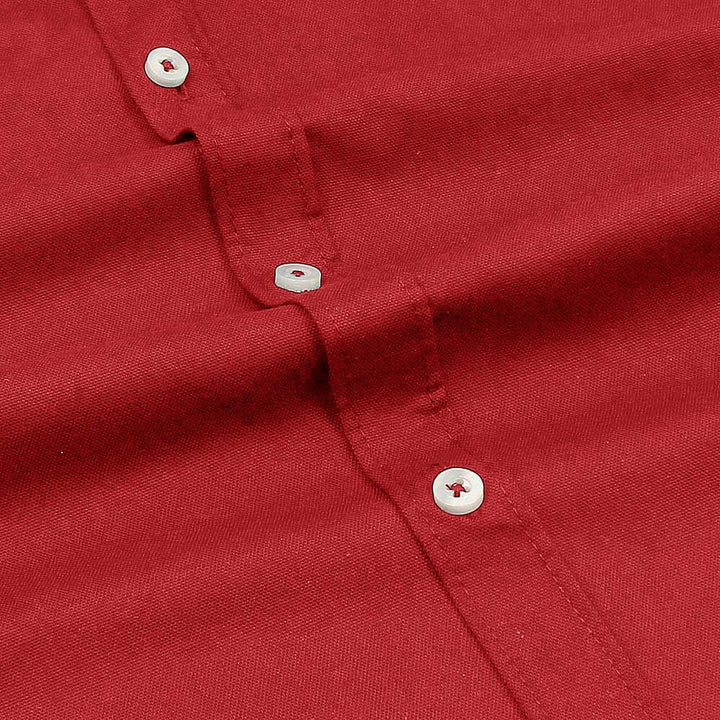 Ruby Red Oxford Shirt