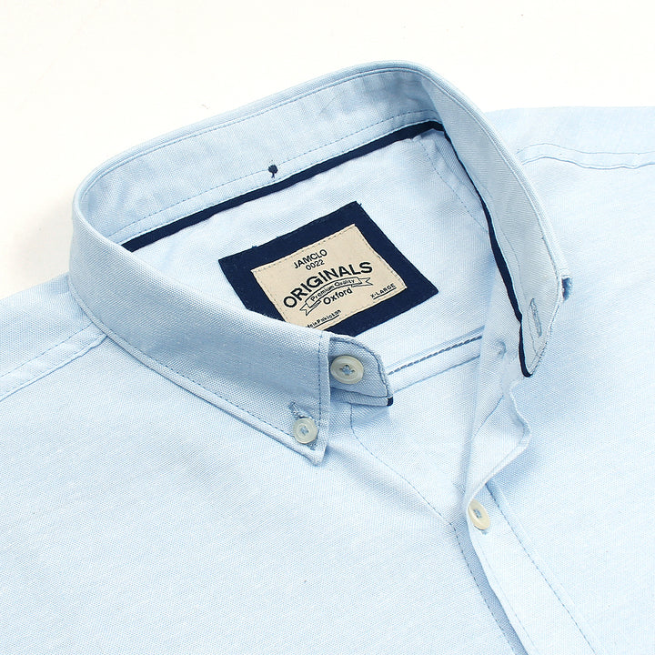 Ice Blue Oxford Shirt