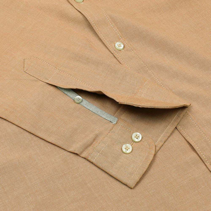 Latte Oxford Shirt