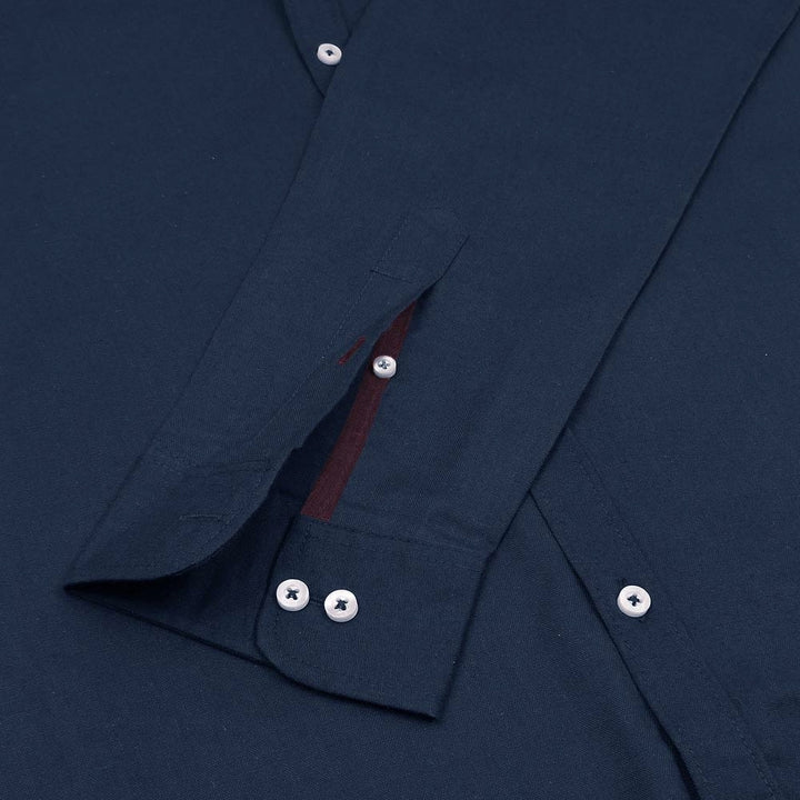 Navy Blue Oxford Shirt