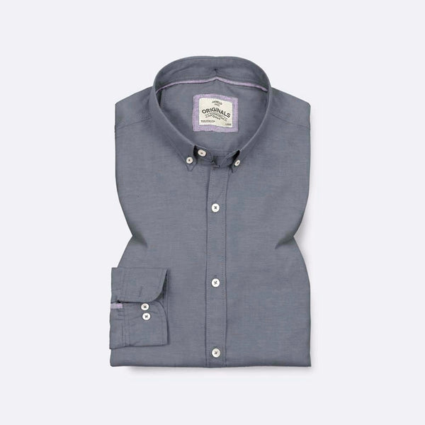 Light Slate Oxford Shirt