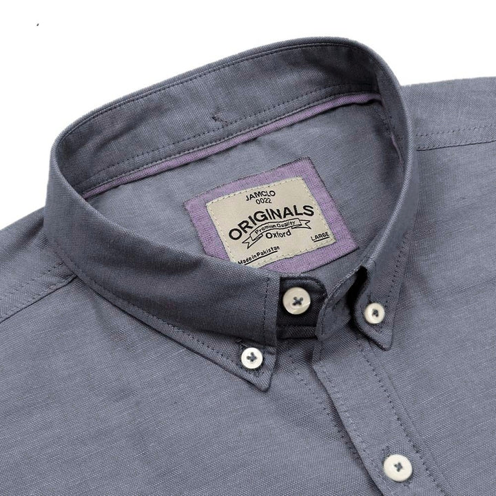 Light Slate Oxford Shirt