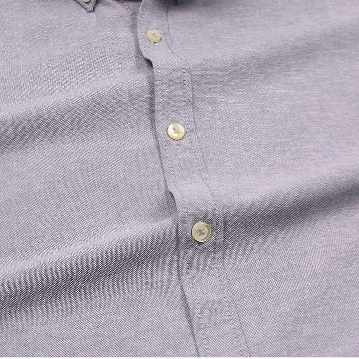 Pearl Grey Oxford Shirt