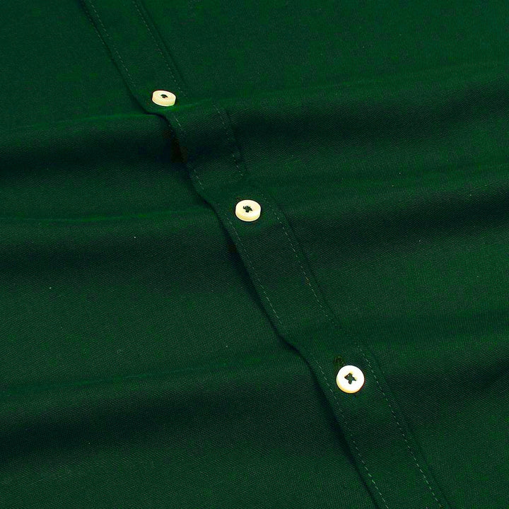 Bottle Green Oxford Shirt