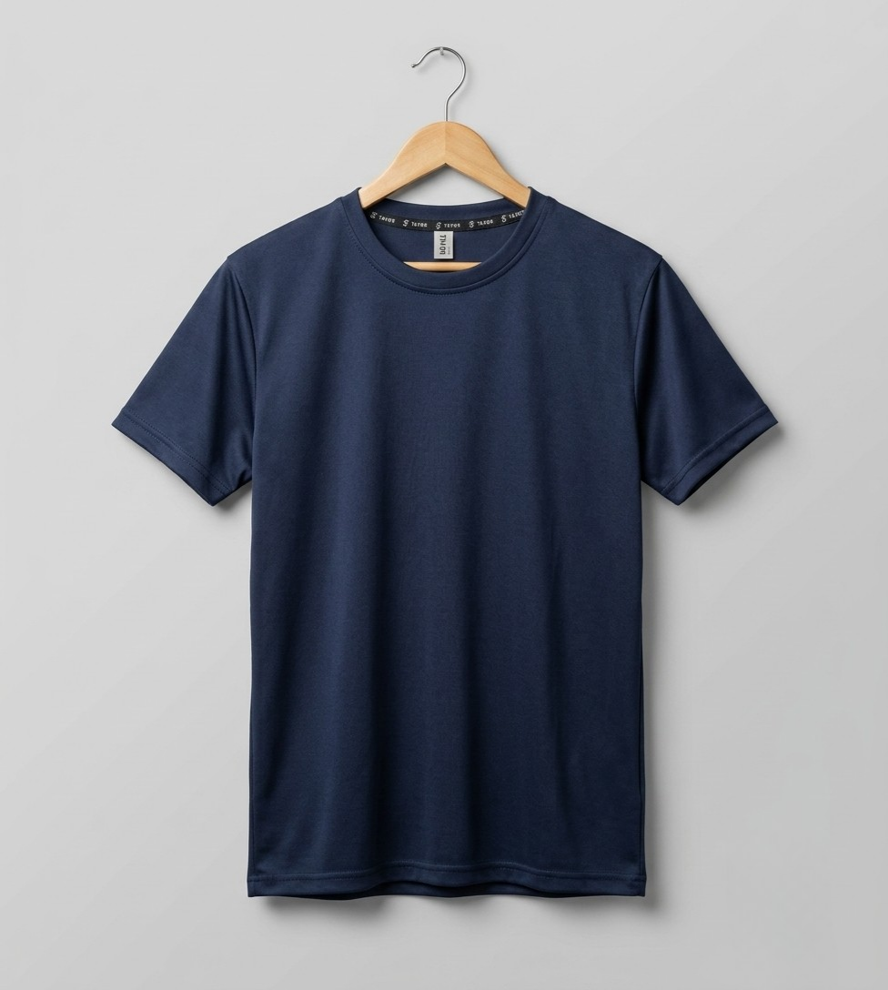 Men's Navy Dry-Fit Performance T-Shirt