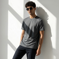 Men's Gray Dry-Fit Performance T-Shirt