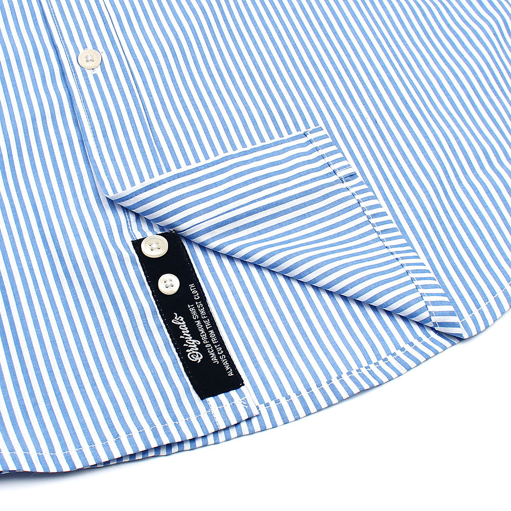 Sky Blue Stripes Shirt