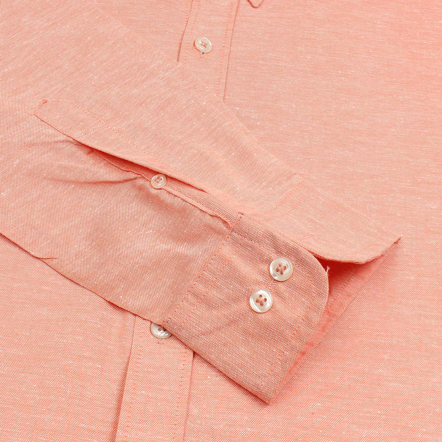 Peach Oxford Shirt - J12