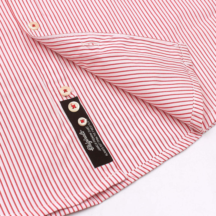 Red N' White Stripes Shirt