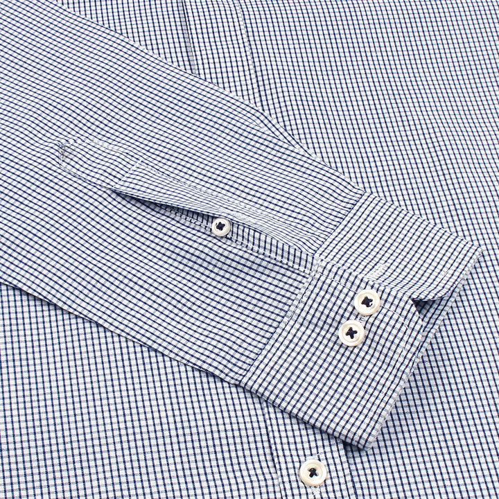 Mini Blue Check Shirt