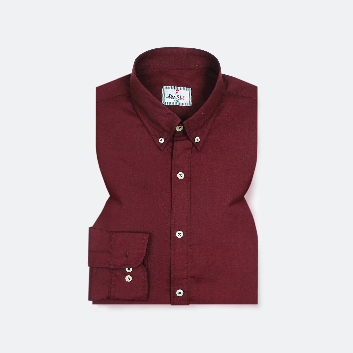 Marron Oxford Shirt - J13