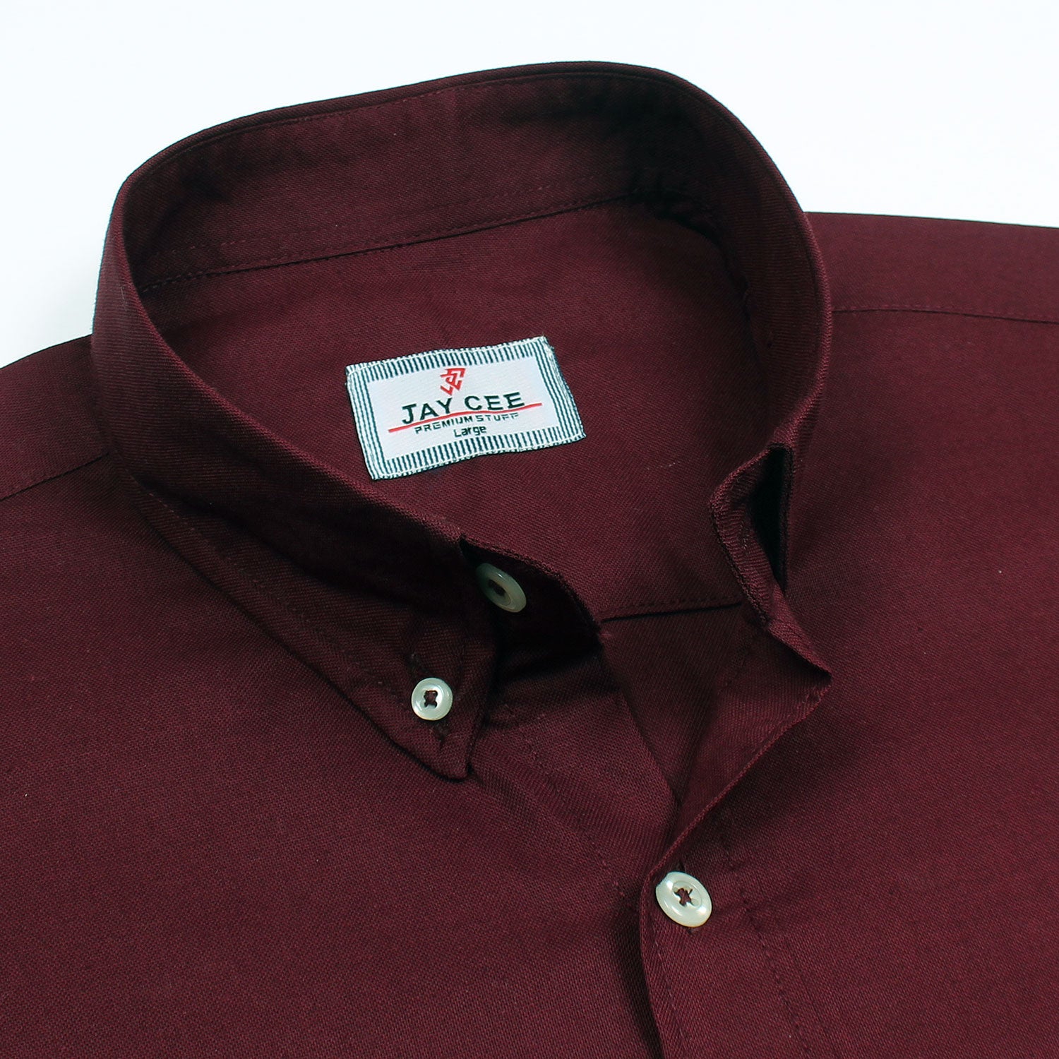 Marron Oxford Shirt - J13