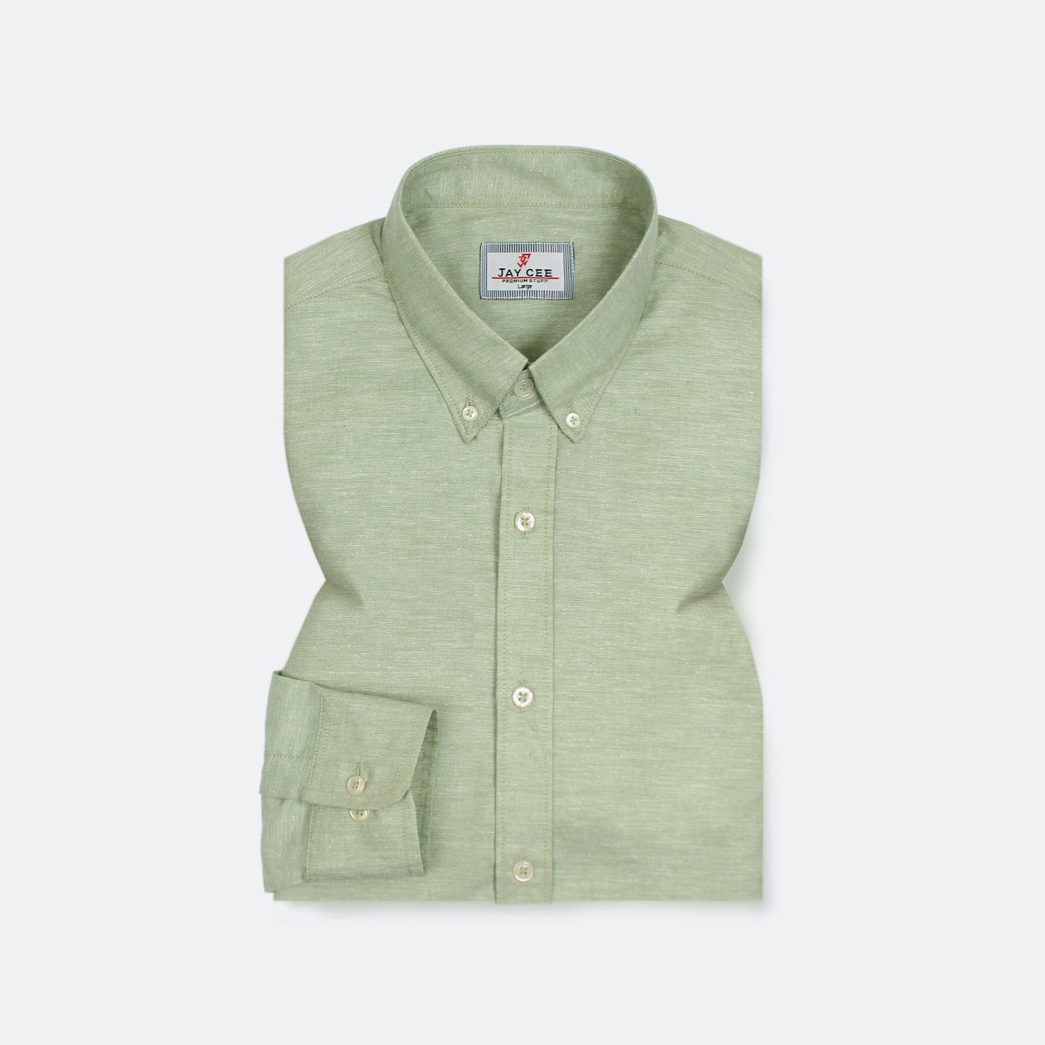 Fog Green Oxford Shirt - J03
