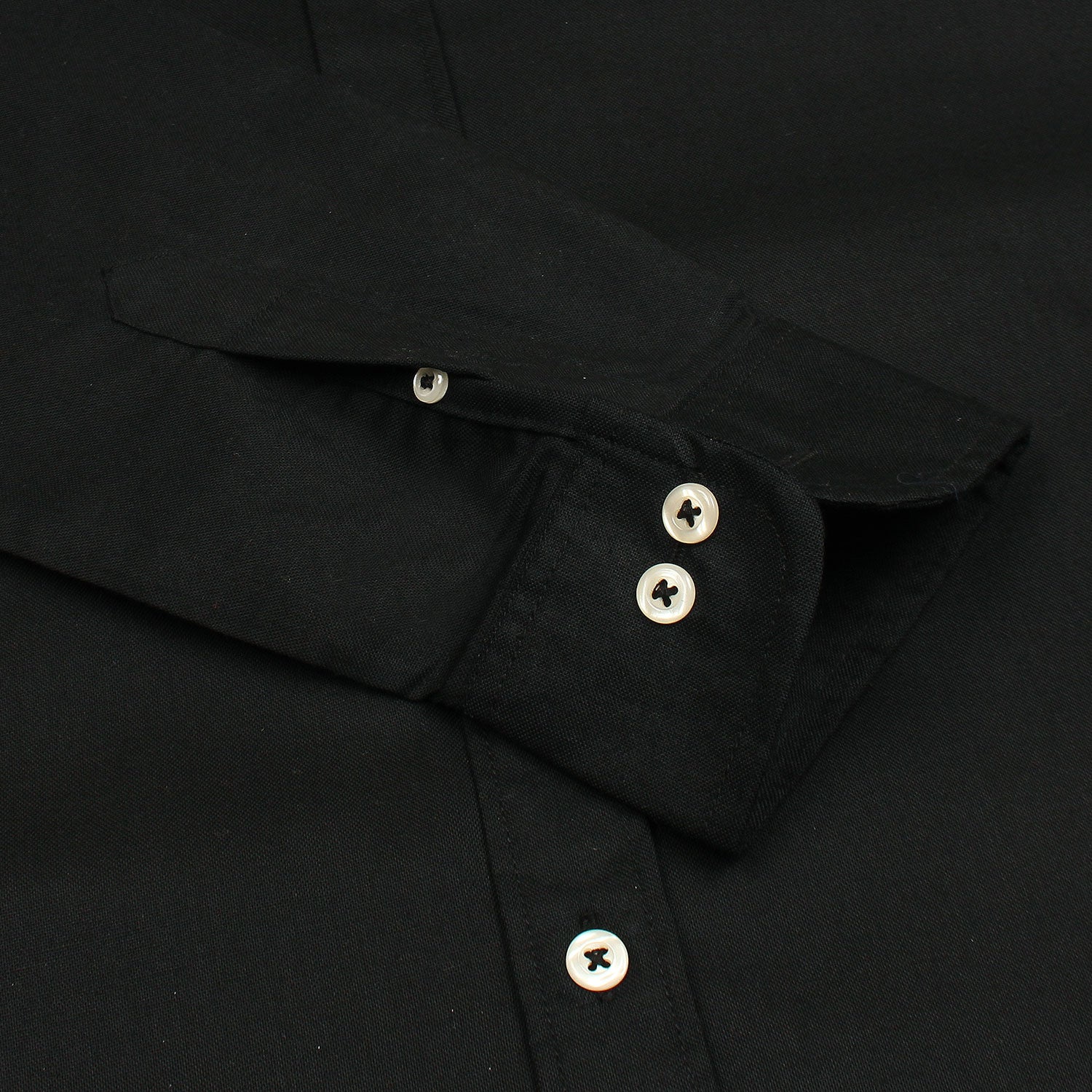 Jet Black Oxford Shirt - J02