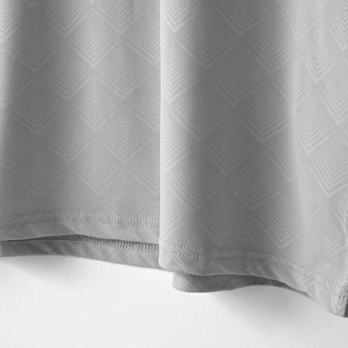 Imported Silver Diamond Textured Stretchable T-Shirt