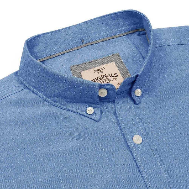 Bachelor Blue Oxford Shirt - Jamclo Originals