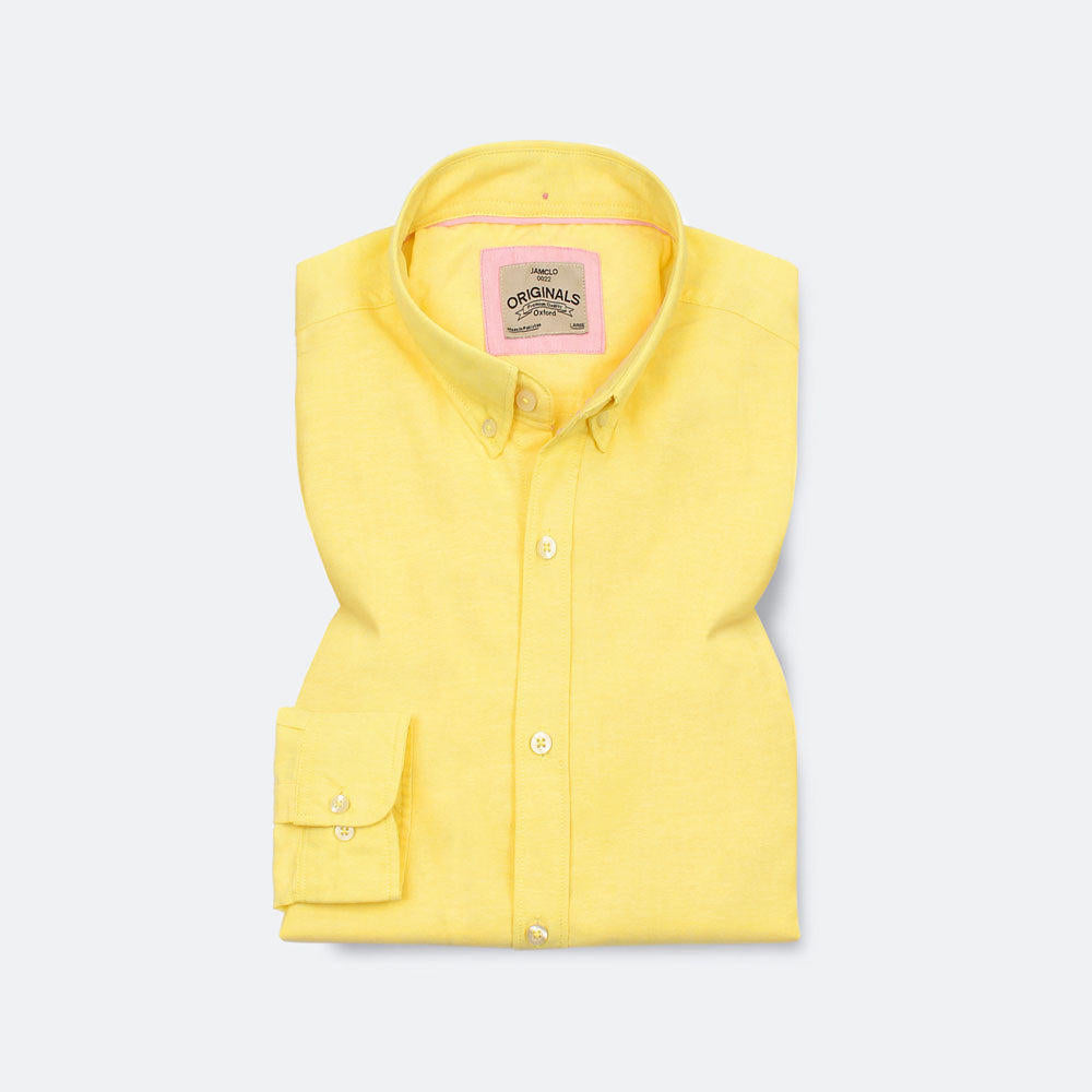 Yellow Oxford Shirt – Jamclo Originals