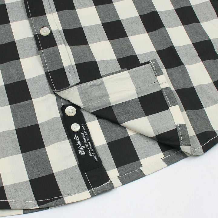 Black N' Skin Box Check Shirt