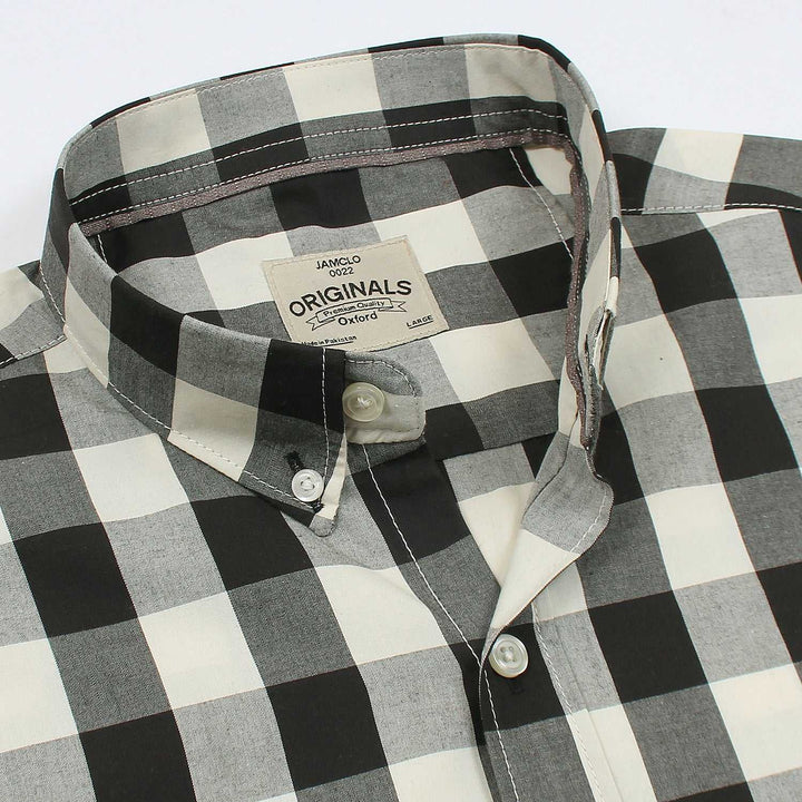 Black N' Skin Box Check Shirt