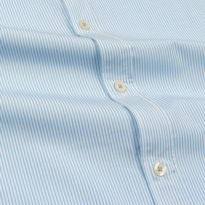 Blue N' White Stripes Shirt