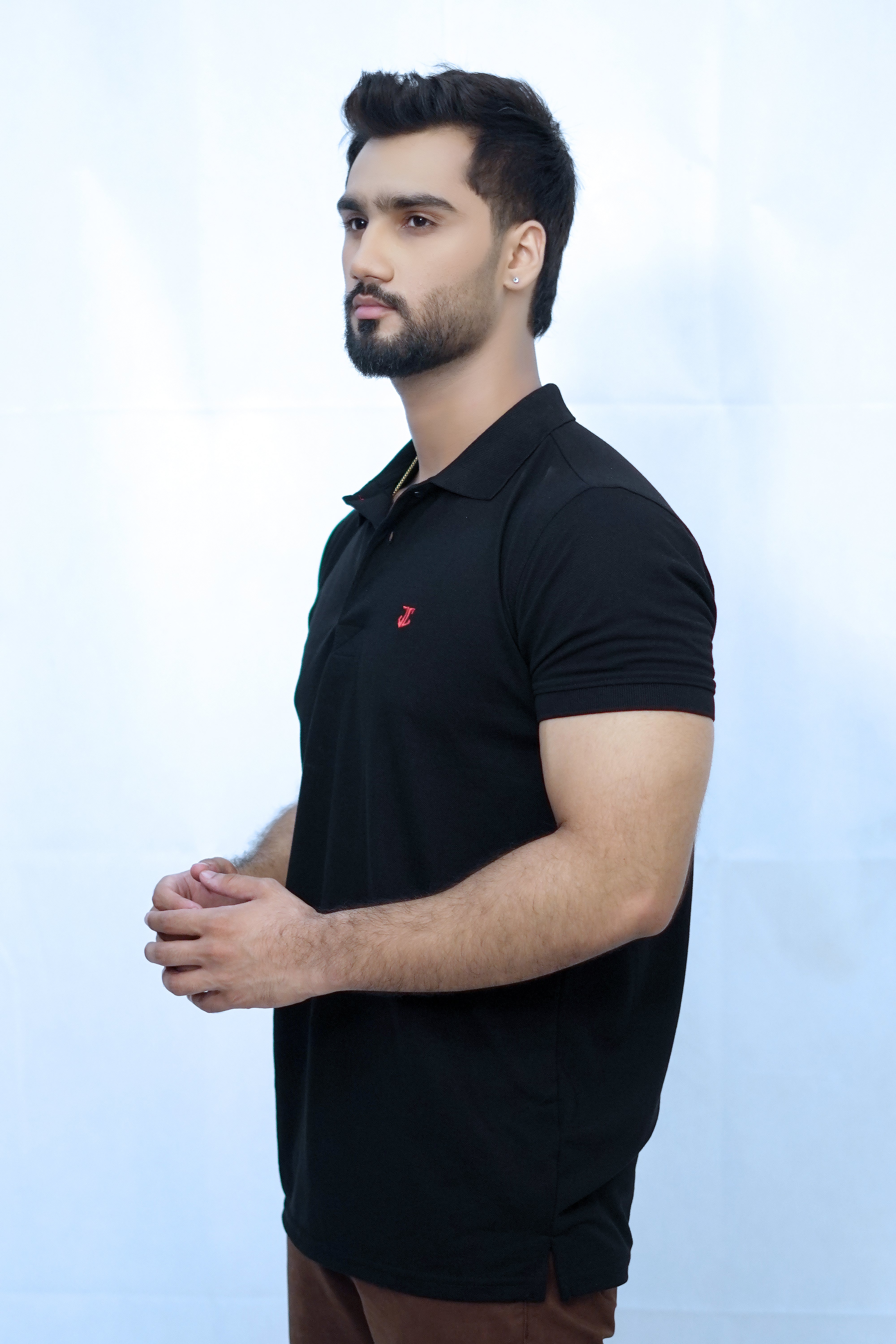 Signature Logo Polo - Black