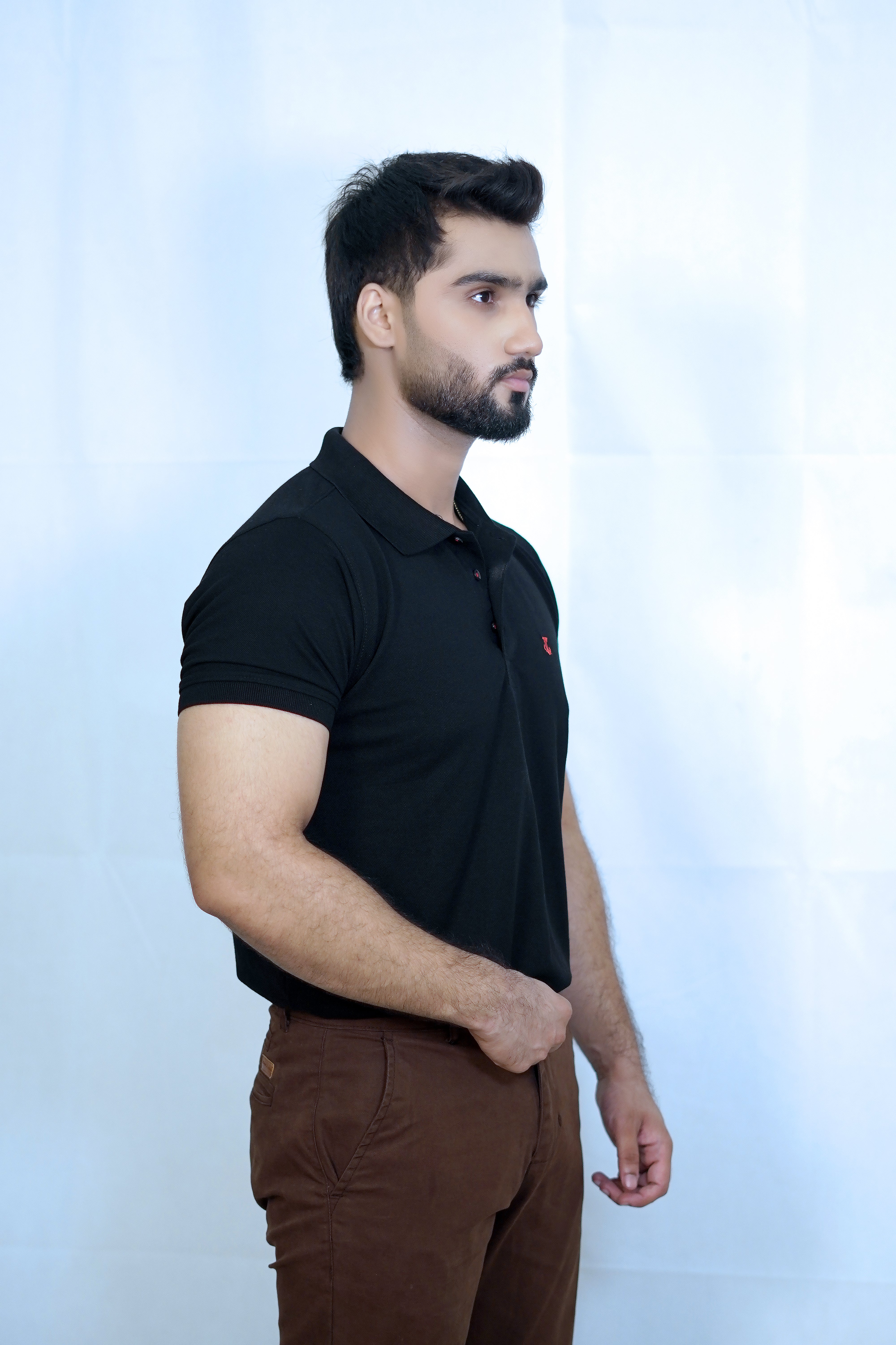 Signature Logo Polo - Black