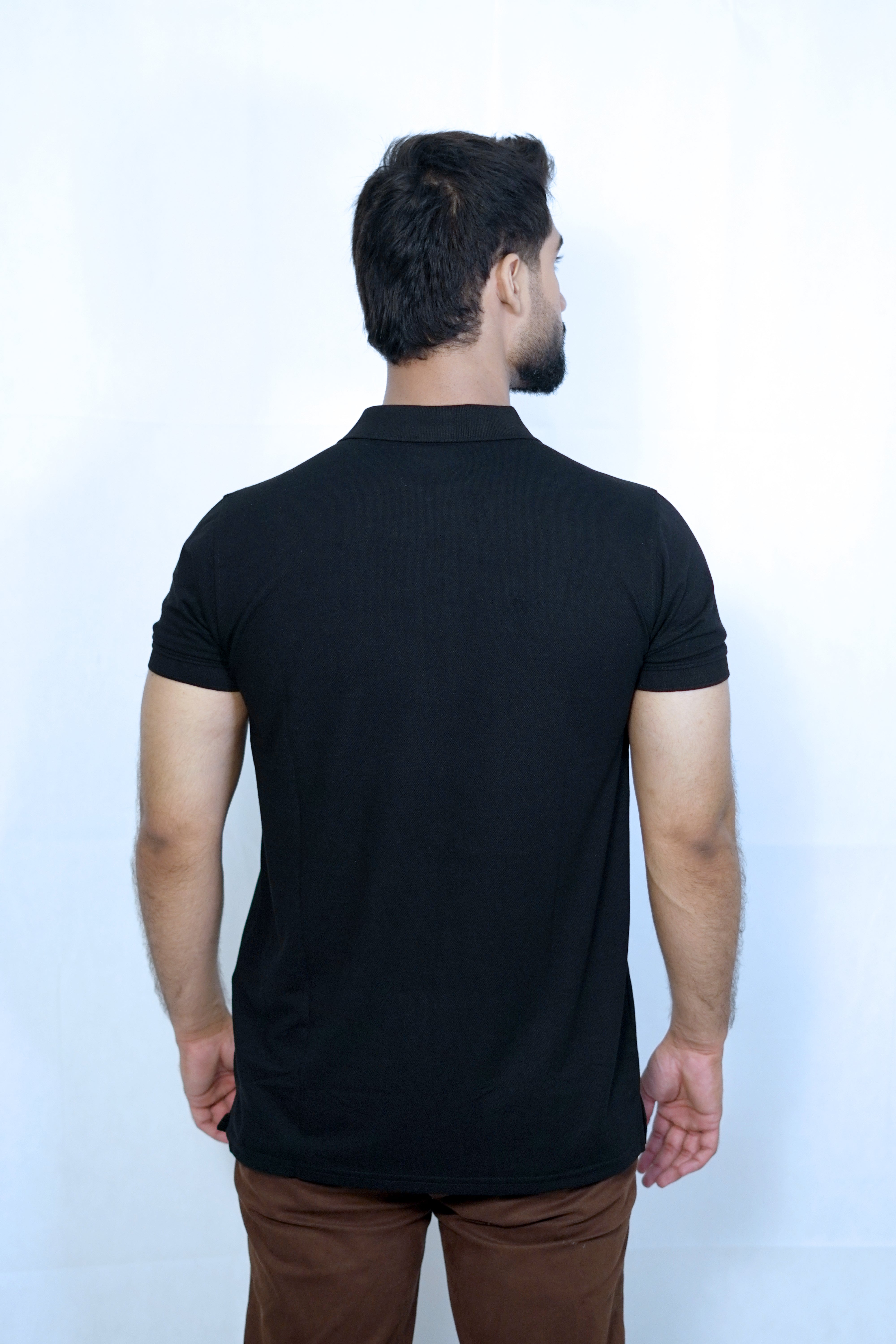 Signature Logo Polo - Black