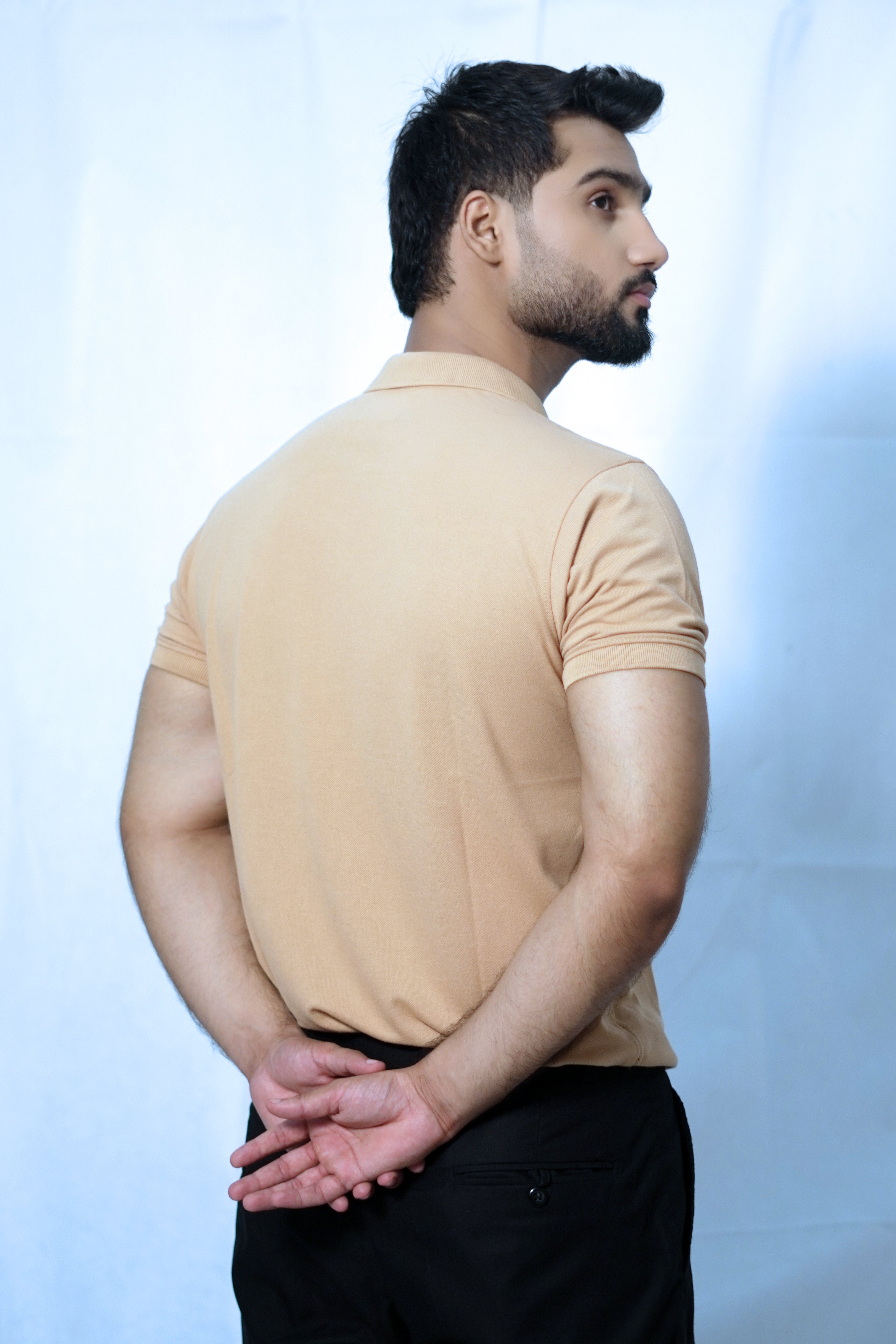 Signature Logo Polo - Beige