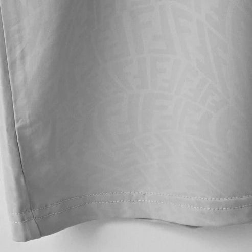 Imported Silver FF Textured Stretchable T-Shirt