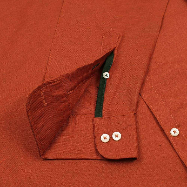 Dark Pastel Red Oxford Shirt - Jamclo Originals