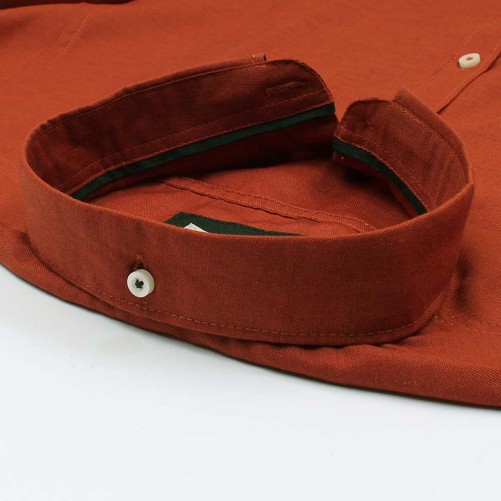 Dark Pastel Red Oxford Shirt - Jamclo Originals