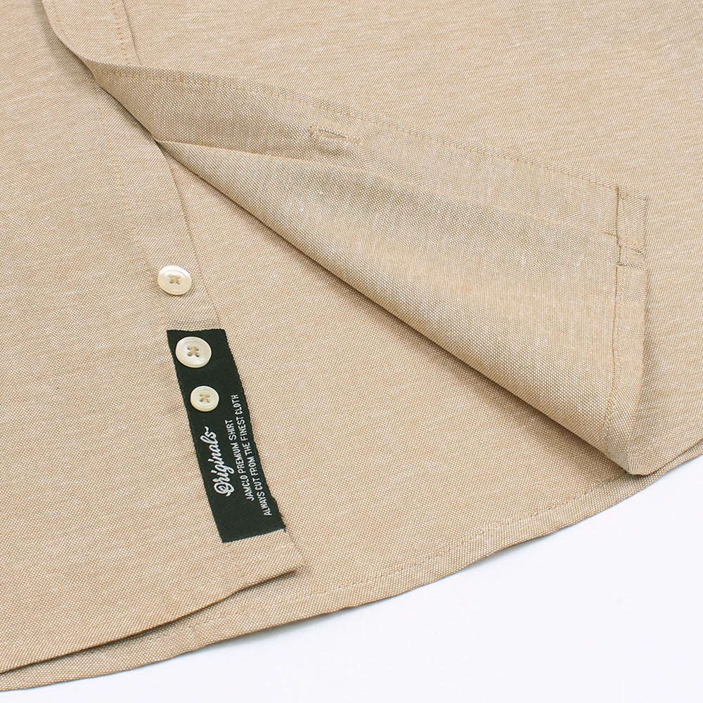 Double Tone Oyster Pink Oxford Shirt - Jamclo Originals