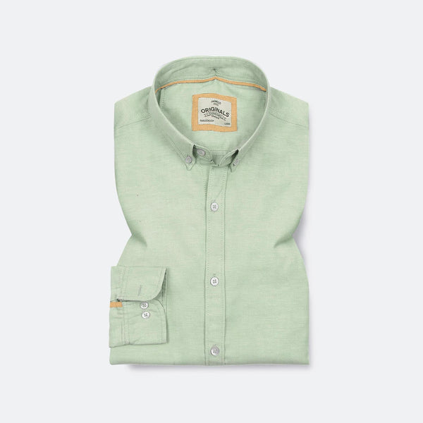 Fog Green Oxford Shirt