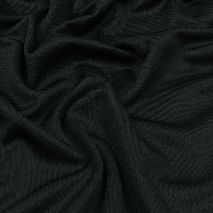 Jet Black Both Shoulder Stripes T-Shirt - Jamclo Originals