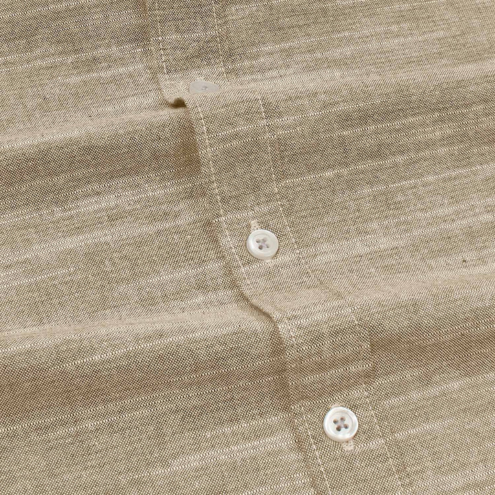 Latte Slub Oxford Shirt - Jamclo Originals