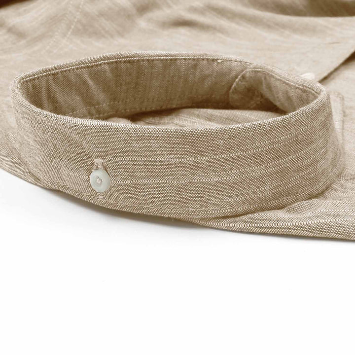 Latte Slub Oxford Shirt - Jamclo Originals