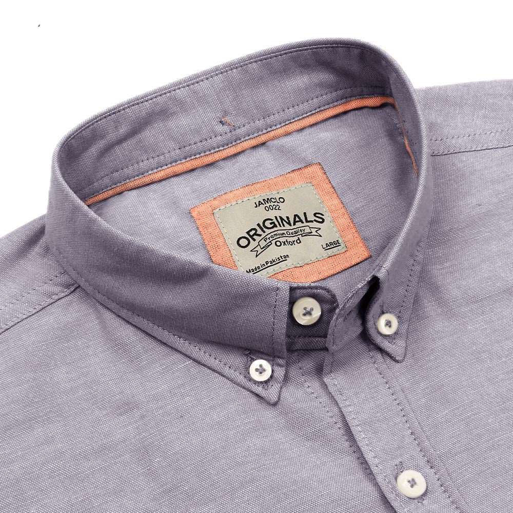Lavender Aura Oxford Shirt - Jamclo Originals