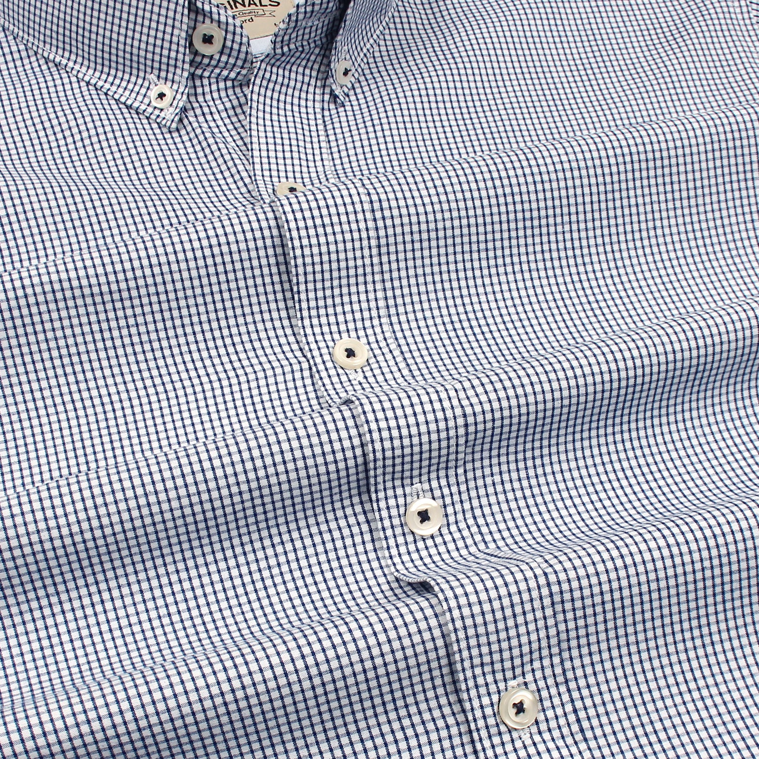 Mini Blue Check Shirt - Jamclo Originals