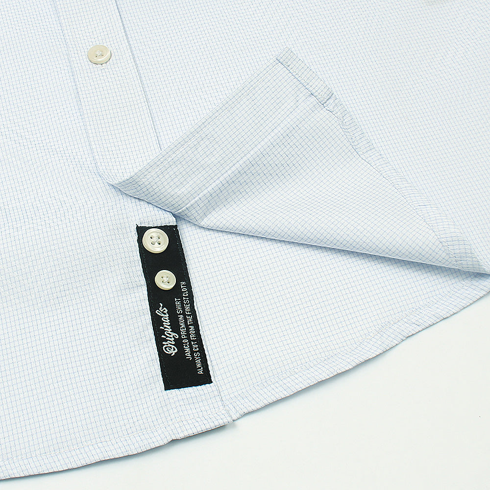 Mini Blue N' White Shirt - Jamclo Originals
