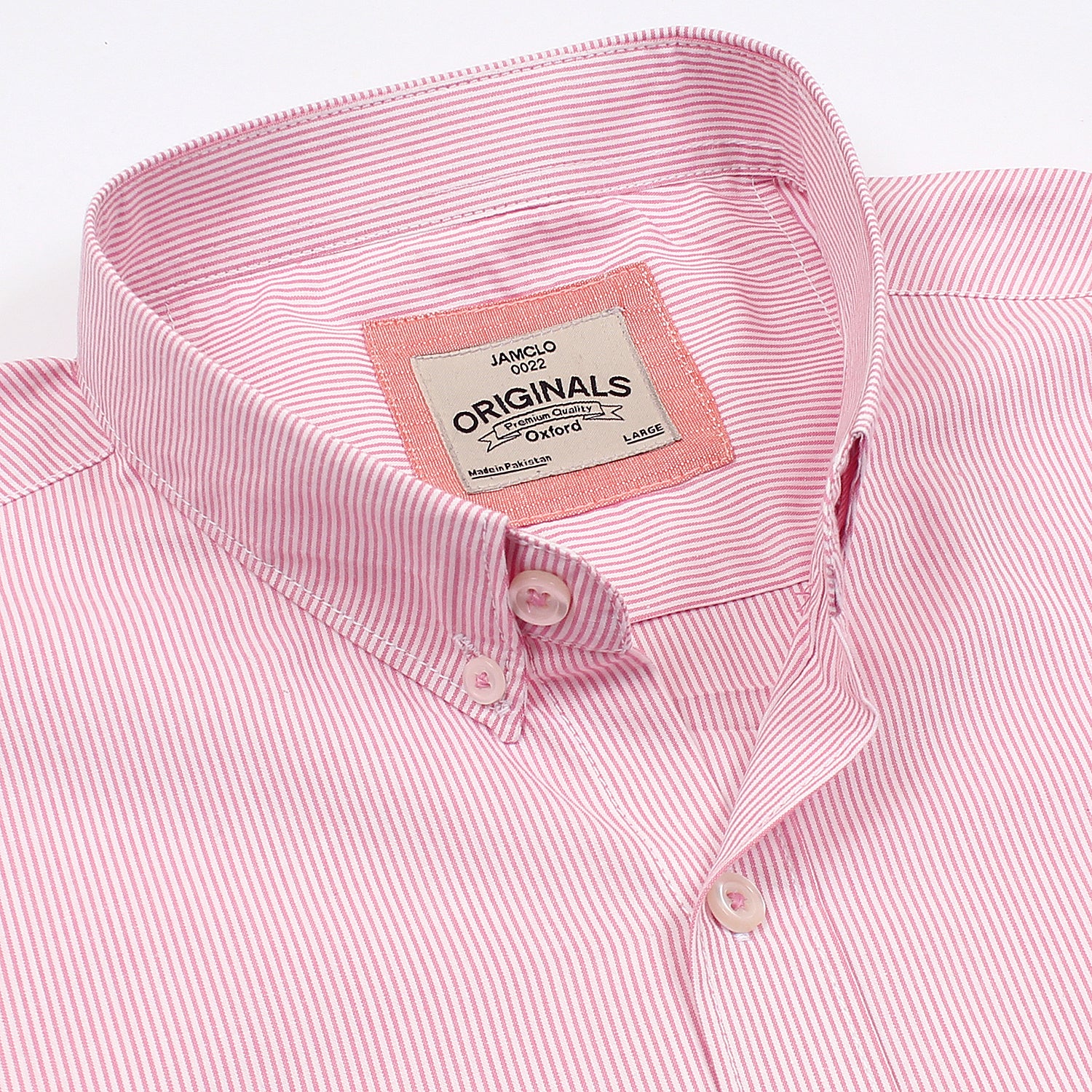 Mini Red N' White Stripes Shirt - Jamclo Originals